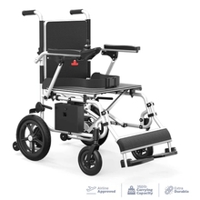 Kerdom DX02 16.8KG Folding Lightweight Power Wheelchair 12AH with Airline Approval